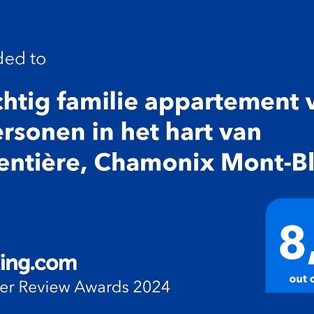 Prachtig Familie Appartement Voor 6 Personen In Het Hart Van Argentiere, Chamonix Mont-Blanc المظهر الخارجي الصورة